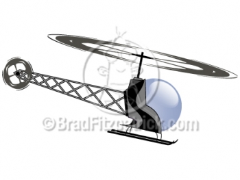 Cartoon Helicopter Clip Art | Helicopter Clipart Graphics | Helicopter