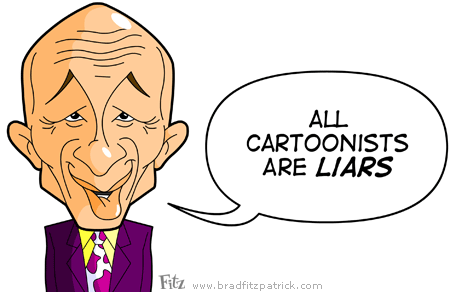 Seth Godin Cartoon caricature
